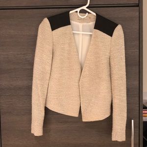 Alice + Olivia Idris Leather Blazer